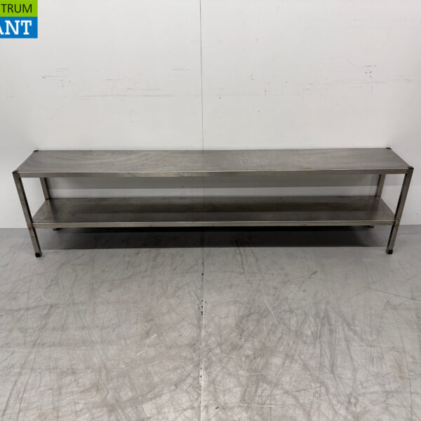 Edelstahl Doppel-Etagere Brücke 200 x 30 x 52 cm Catering