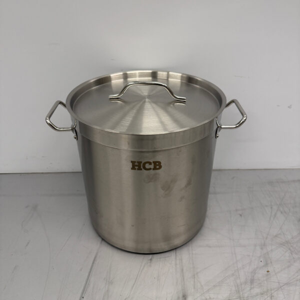 Edelstahl HCB Suppentopf Kochtopf Induktion 28,5 x 29 cm 17 Liter Catering