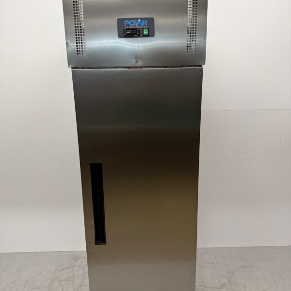 Polar Mobiler Gefrierschrank aus Edelstahl 600 Liter 230V Horeca