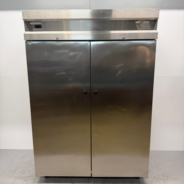 Inomak Doppeltüriger Kühlschrank aus Edelstahl 1450 Liter 230V Horeca