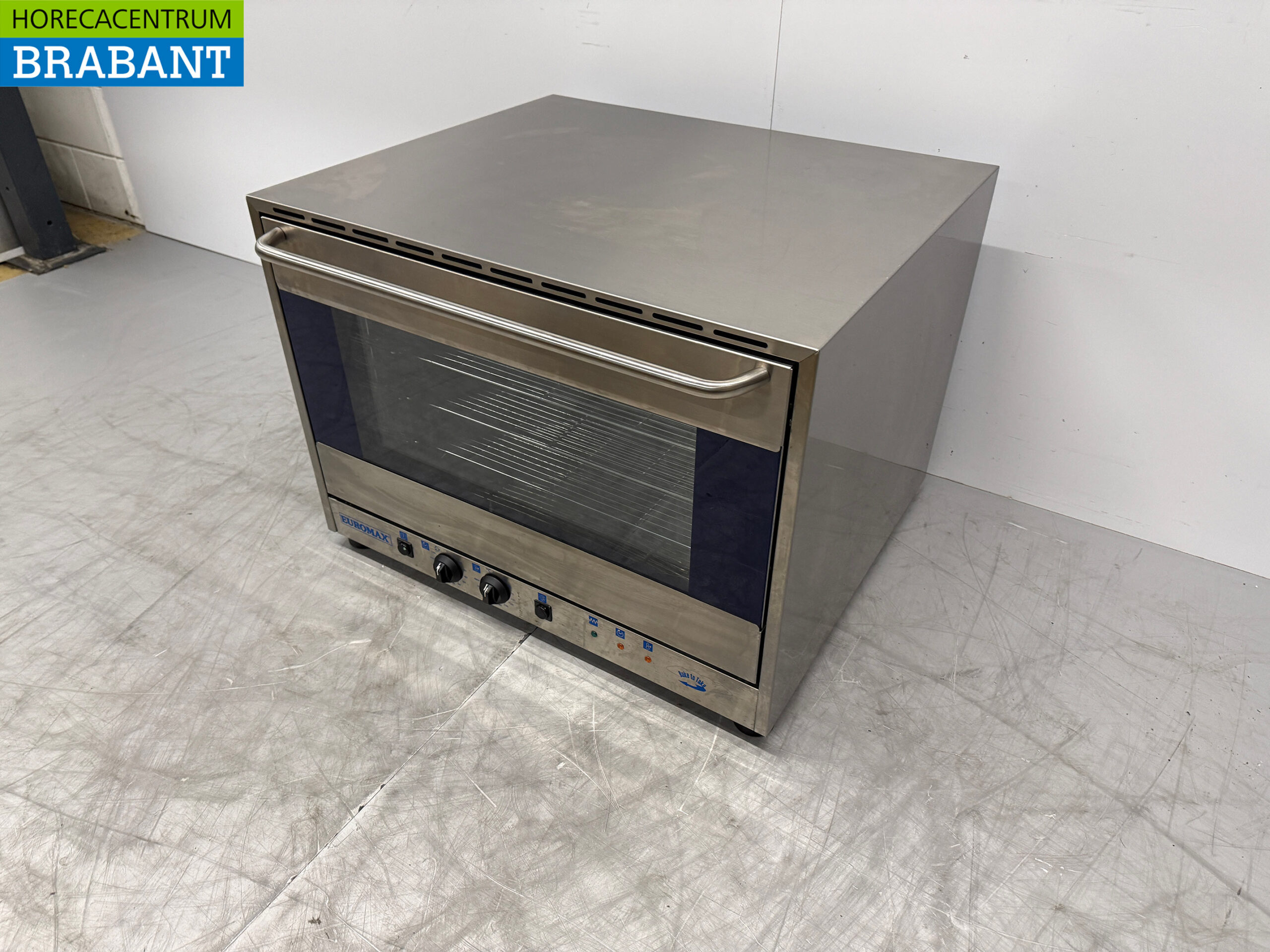 Euromax Umluftofen aus Edelstahl mit Feuchtigkeitszufuhr 4x 60x40 oder 1/1GN 400V Horeca – Bild 2