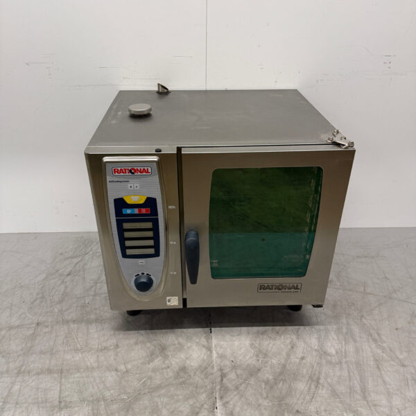 Edelstahl Rational Self Cooking Center Combisteamer 6 x 1/1 GN 400V Horeca