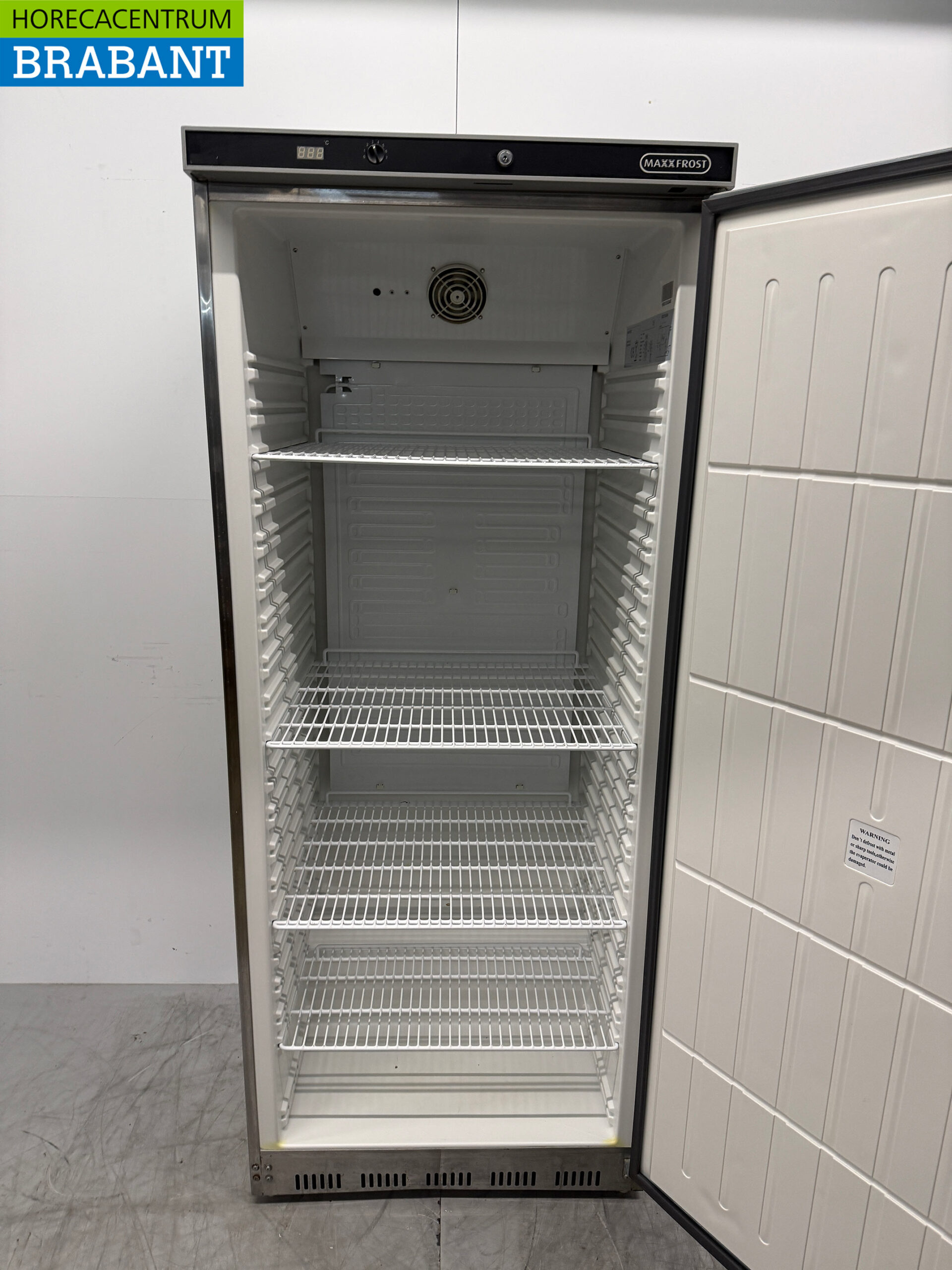 Edelstahl Maxxfrost Kühlschrank 570 Liter 230V Horeca – Bild 4