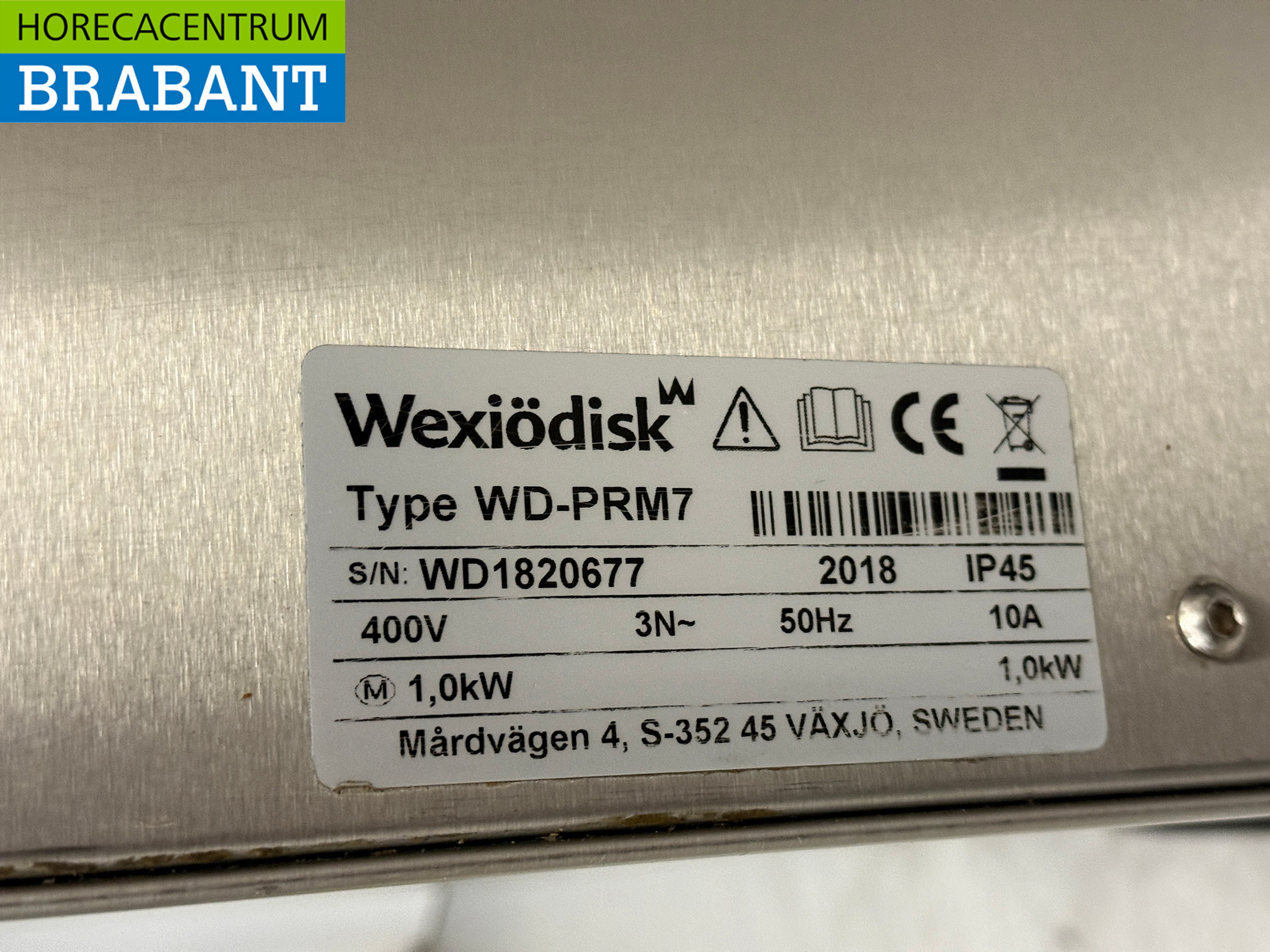 Rhima WD-7 Durchschubwaschanlage aus Edelstahl mit Frontwaschanlage und Geschirrspüler 400V Horeca – Bild 8