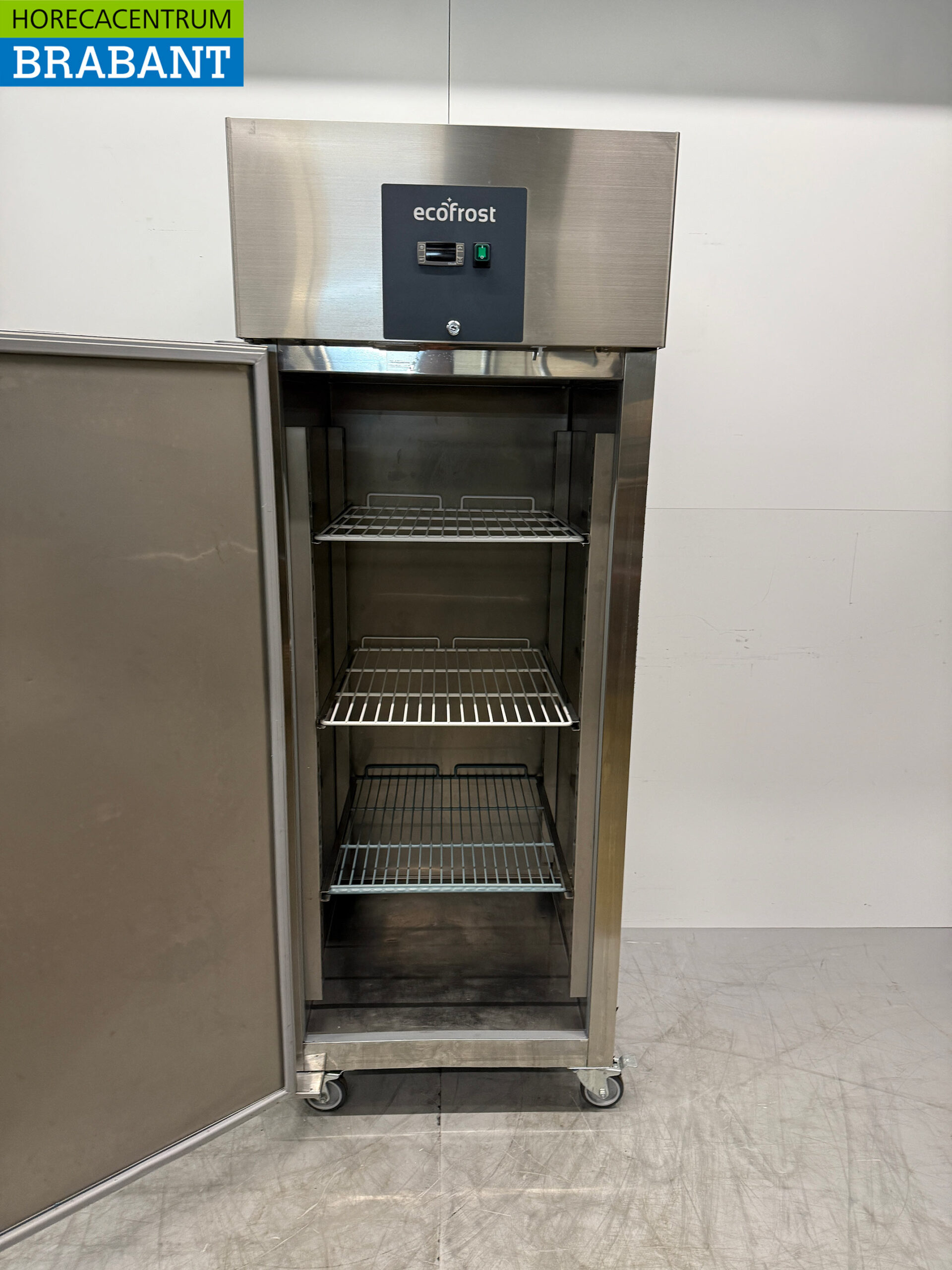Ecofrost Mobiler Kühlschrank aus Edelstahl 600 Liter 230V Horeca – Bild 5