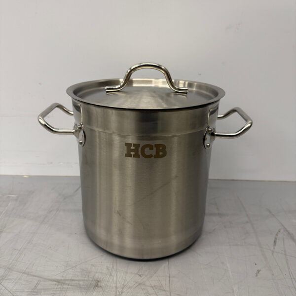 HCB Edelstahl Suppentopf Kochtopf Induktion 20 x 20 cm 6 Liter Catering