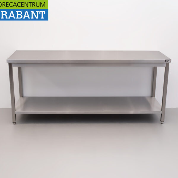 HCB Edelstahl Arbeitstisch Premium-line 200 x 60 x 85 cm Catering