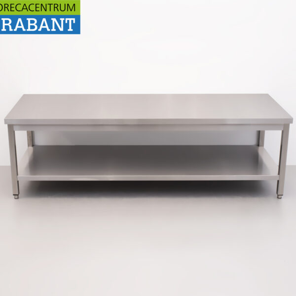 HCB Edelstahl Arbeitstisch Premium-line 200 x 70 x 60 cm Catering