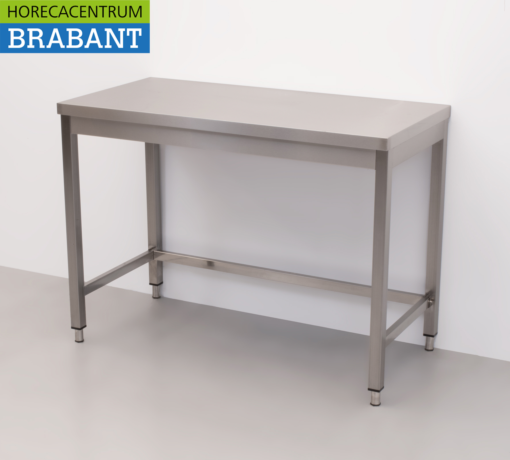 HCB Edelstahl Arbeitstisch Basic-line 120 x 60 x 85 cm Catering – Bild 2