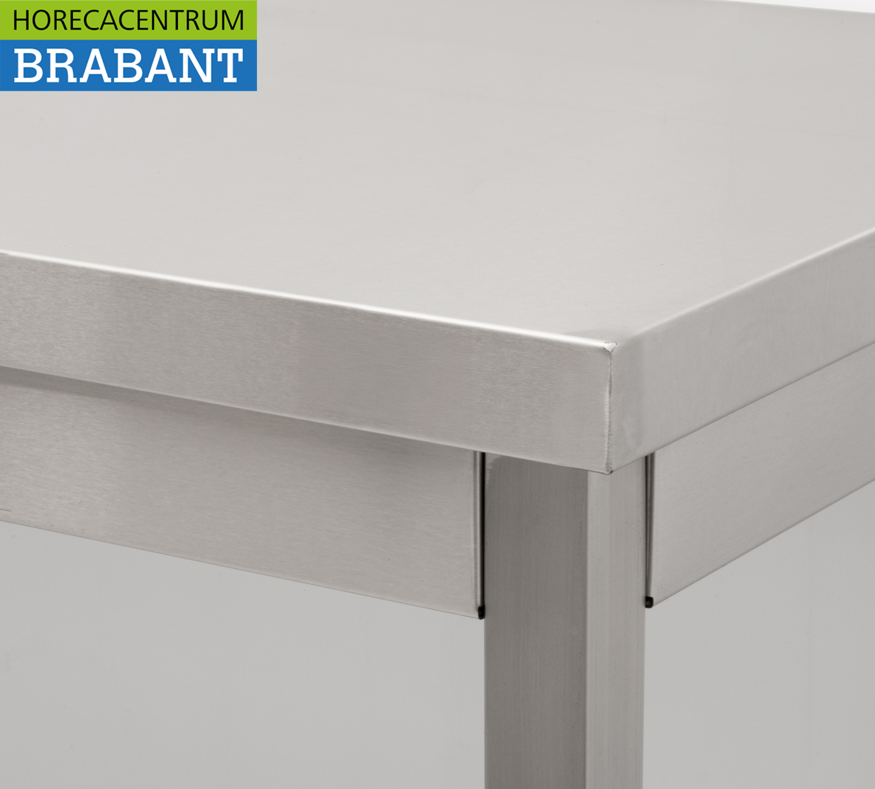 HCB Edelstahl Arbeitstisch Basic-line 120 x 60 x 85 cm Catering – Bild 7