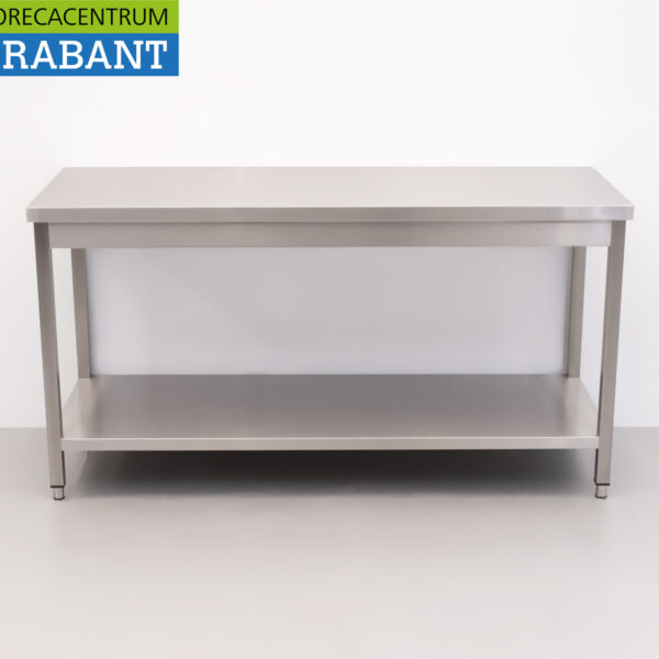 HCB Edelstahl Arbeitstisch Basic-line 160 x 60 x 85 cm Horeca