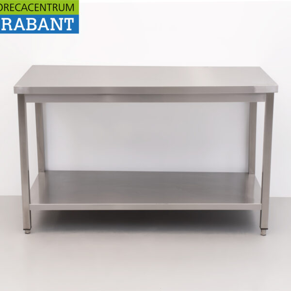 HCB Edelstahl Arbeitstisch Premium-line 140 x 60 x 85 cm Catering