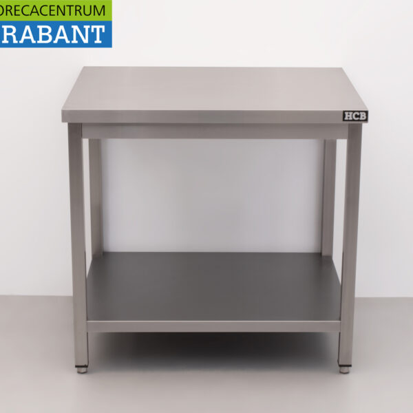 HCB Edelstahl Arbeitstisch Premium-line 90 x 70 x 85 cm Catering