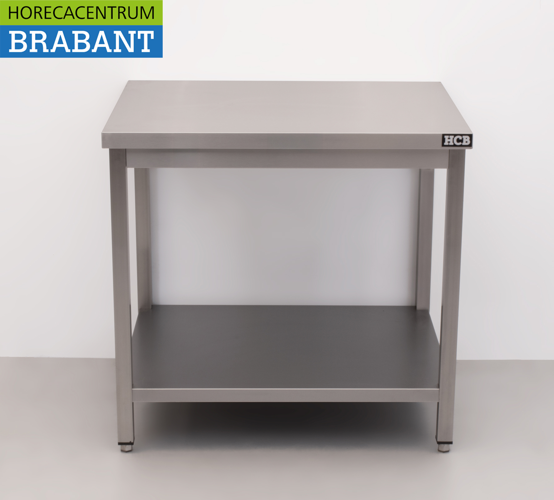 HCB Edelstahl Arbeitstisch Premium-line 90 x 70 x 85 cm Catering