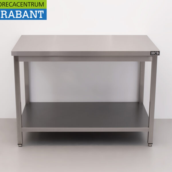 HCB Edelstahl Arbeitstisch Premium-line 120 x 70 x 85 cm Catering