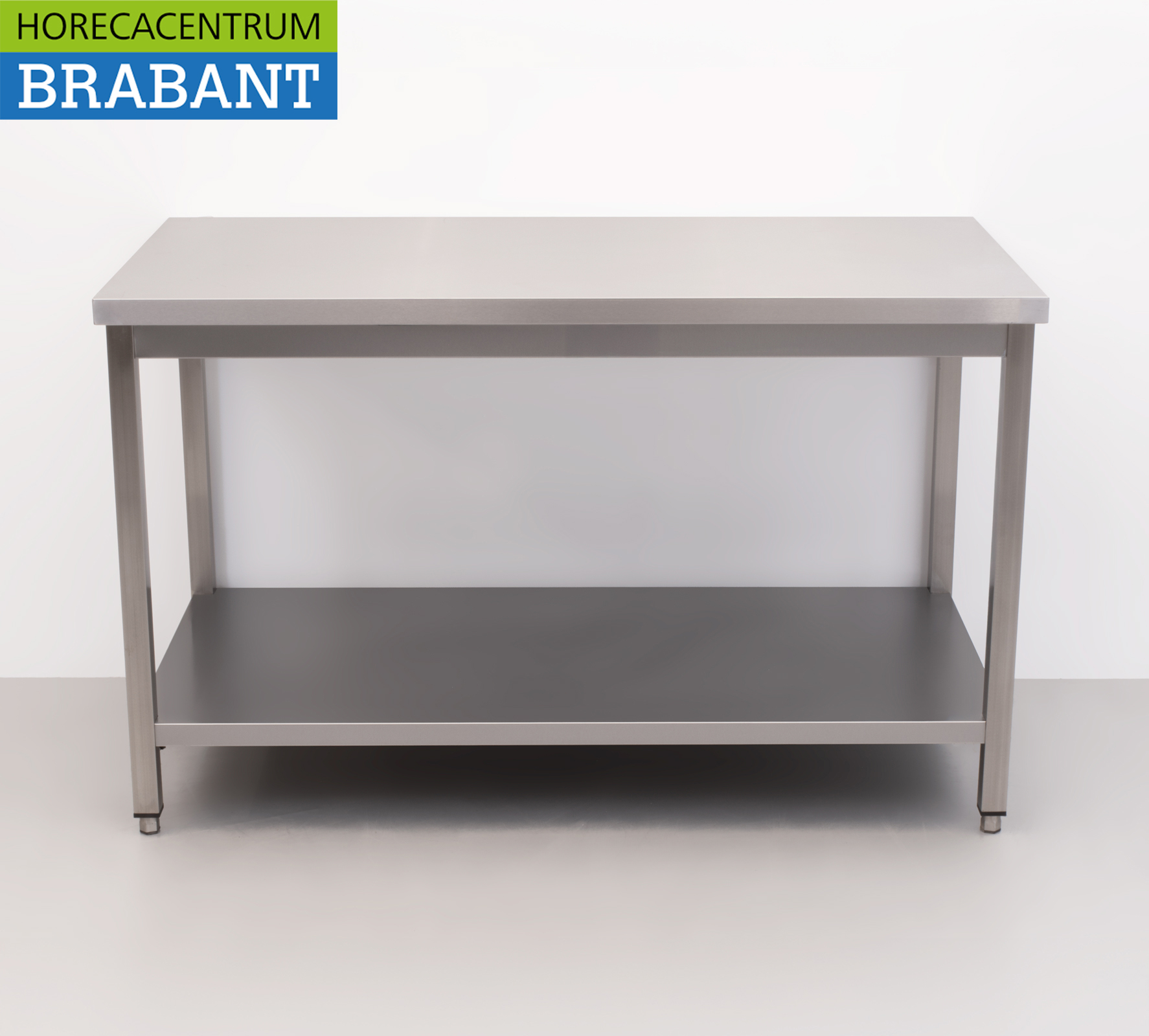 HCB Edelstahl Arbeitstisch Premium-line 140 x 70 x 85 cm Catering