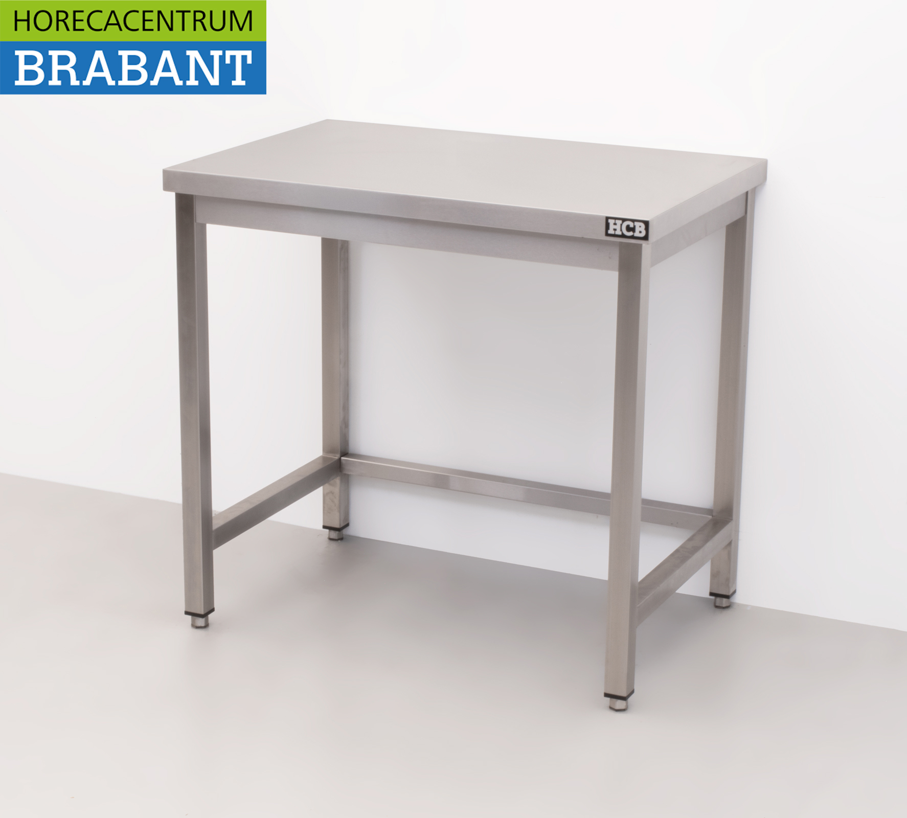 Edelstahl Arbeitstisch Premium-line 90 x 60 x 85 cm Catering – Bild 2