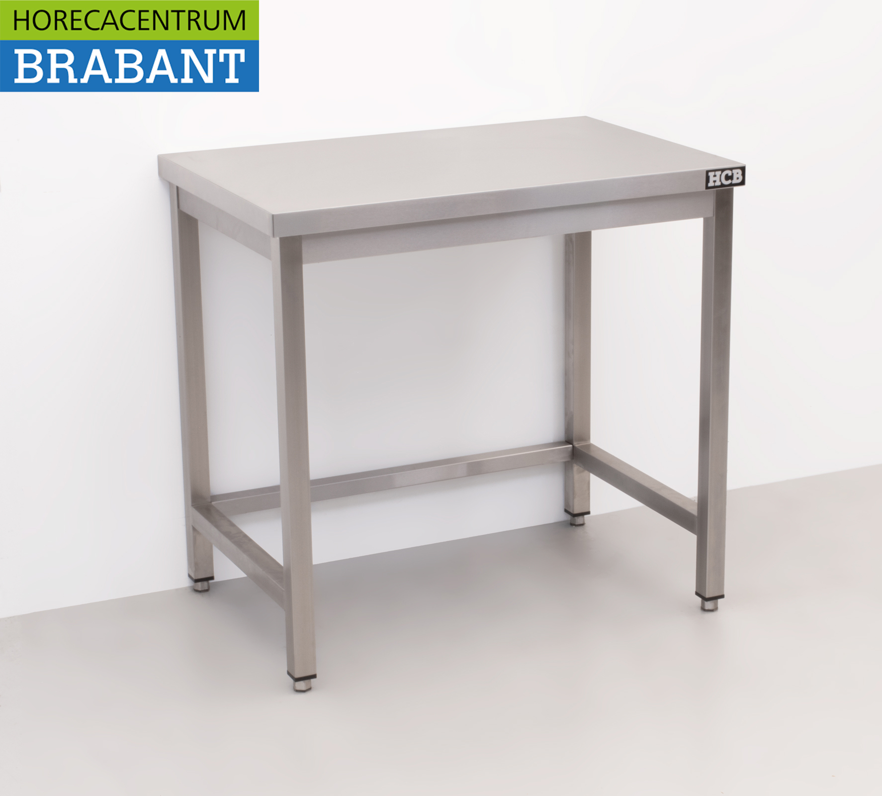 Edelstahl Arbeitstisch Premium-line 90 x 60 x 85 cm Catering – Bild 3