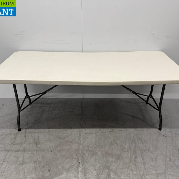 Bolero Klappbarer Kunststofftisch 151 x 75,5 x 73,5 cm Catering