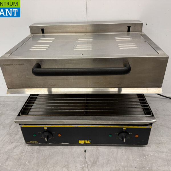 Edelstahl Buffalo Salamander Grill 60 cm 230V Horeca