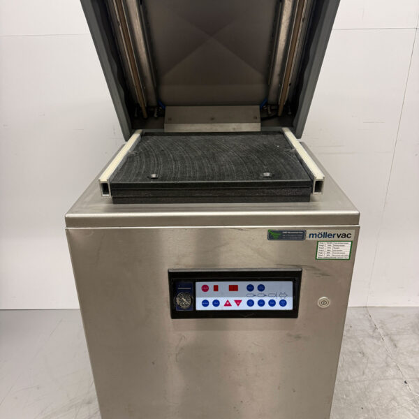 Edelstahl Mollervac Staubsauger Double Seal 52 cm 400V Horeca