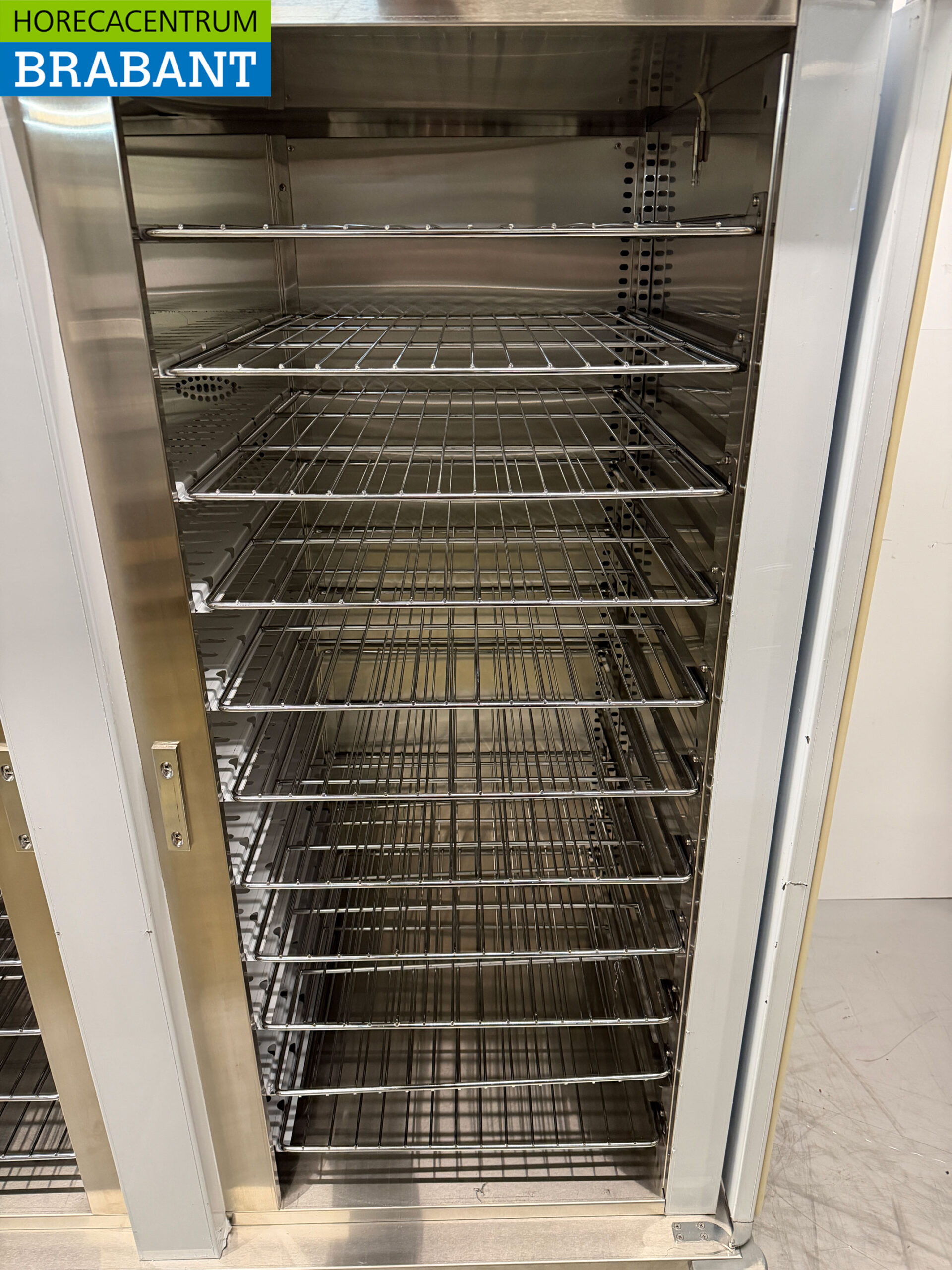 Edelstahl Bankettwagen Wärmeschrank 2 Türen 22 x 2/1 GN 230V Horeca – Bild 6