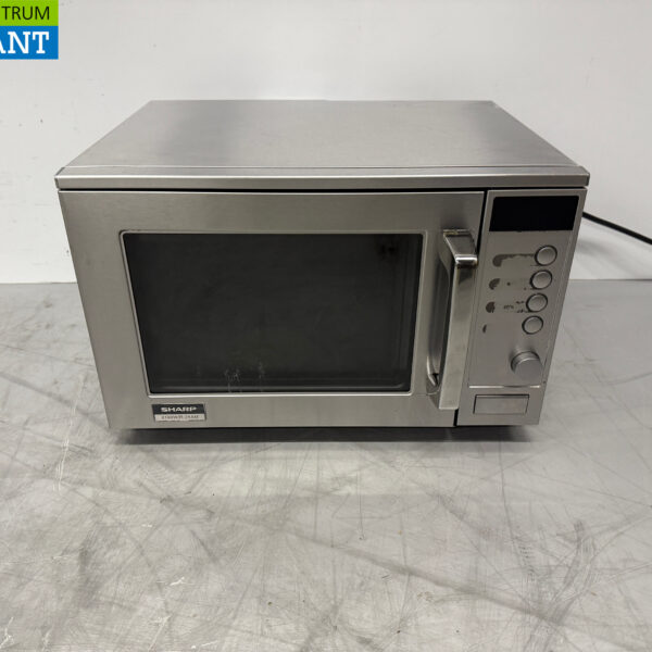 Edelstahl Mikrowelle Sharp R-25AM 2100 Watt 230V Catering