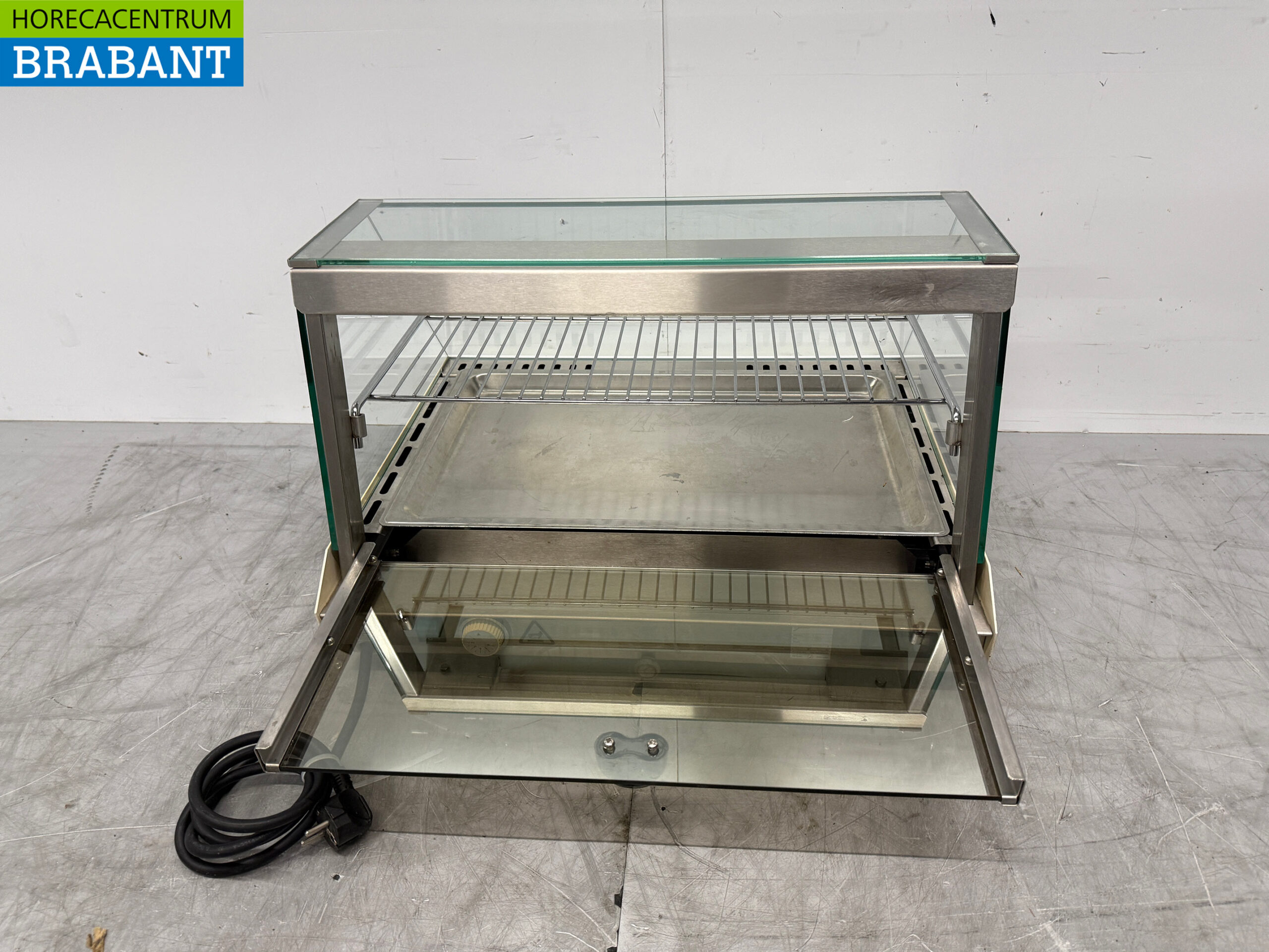 Euro-Grill HT-1 Warmhaltevitrine 58 cm 230V Horeca – Bild 5