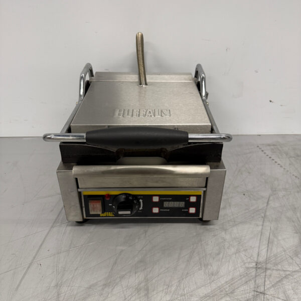 Buffalo Panini-Grill aus Edelstahl 230V Horeca