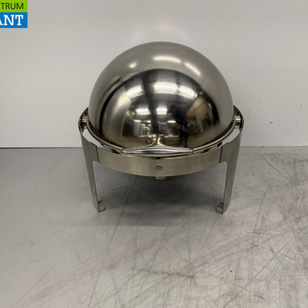Edelstahl Olympia Rolltop Chafingdish Rund Horeca