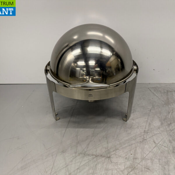 Edelstahl Olympia Rolltop Chafingdish Rund Horeca