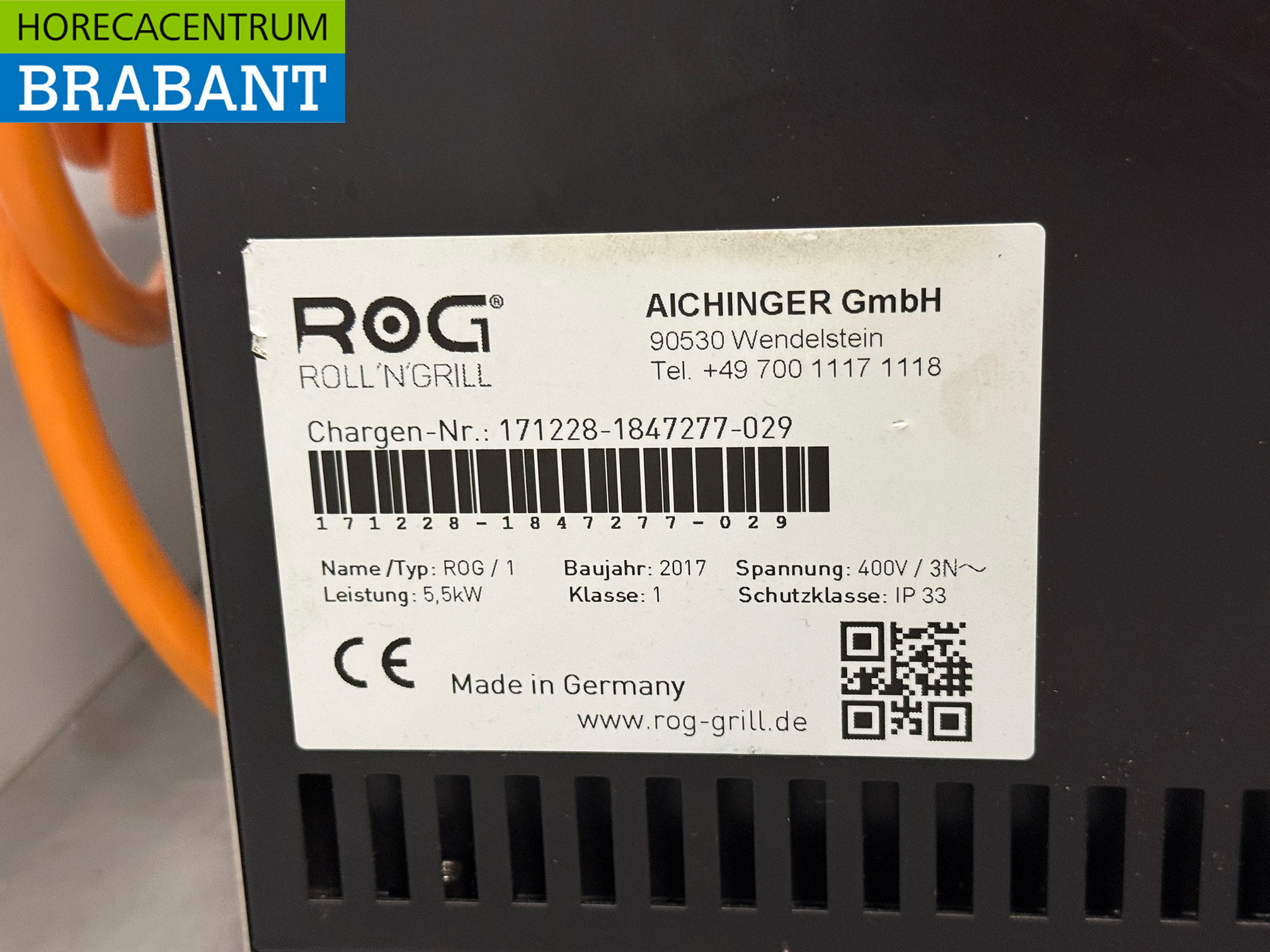 Edelstahl Aichinger Fleischgrill Fischgrill Steakgrill Steakgrill Grill 400V Horeca – Bild 7