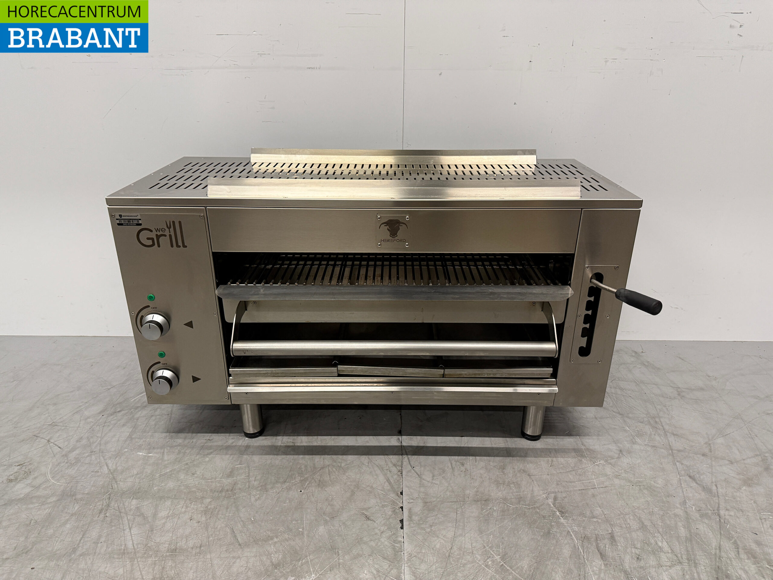 WeGrill Hereford E Broiler Grill aus Edelstahl 400V Bj. 2024 Verpflegung