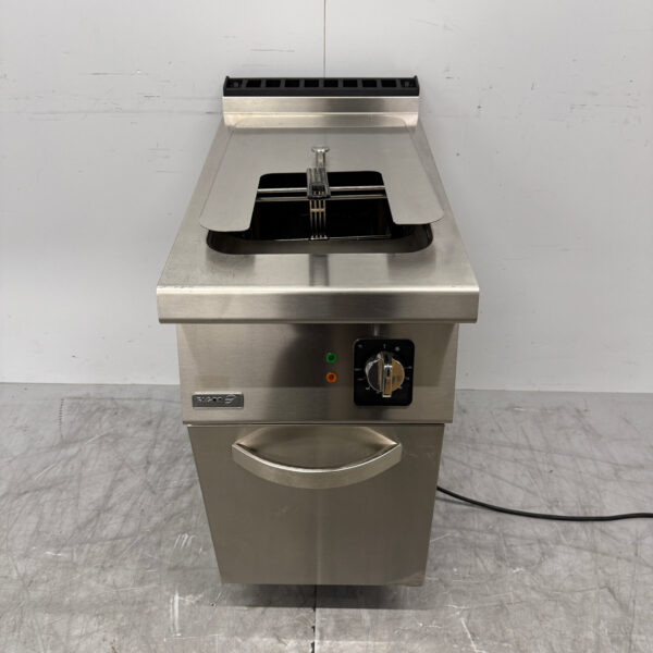 Edelstahl Fagor Friteuse 15 Liter GAS + 230V Horeca