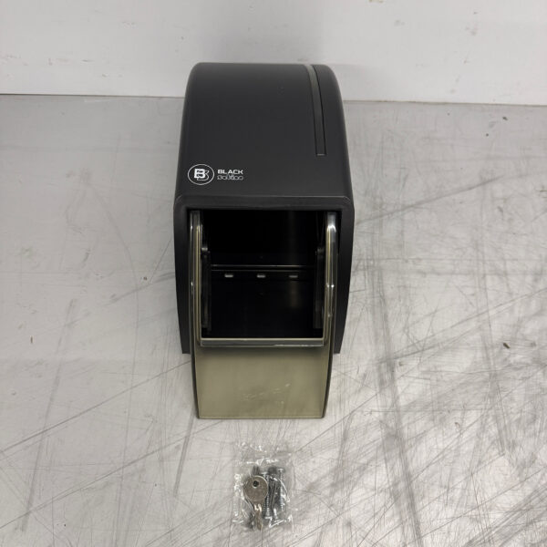 Schwarz Satino ST10 Schwarzer Toilettenpapierspender Catering