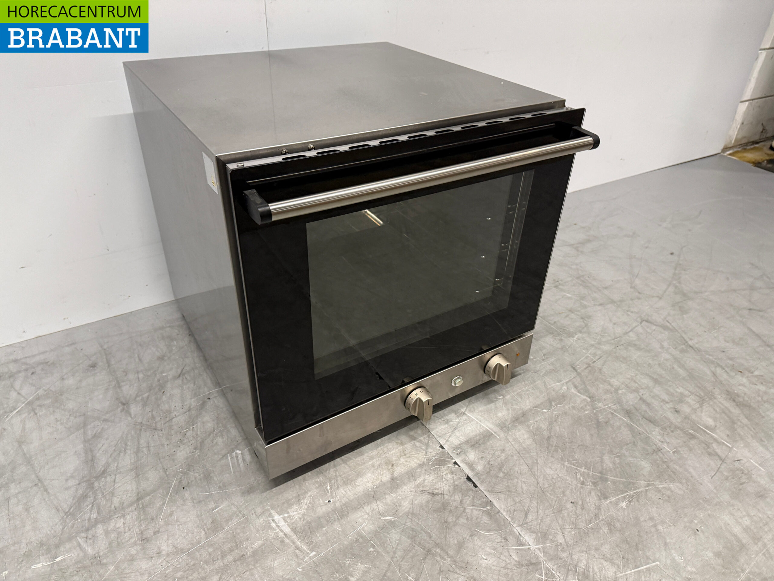 Piron Heißluftofen aus Edelstahl mit Feuchtigkeitszufuhr 4 x 442x325mm 230V Horeca – Bild 3