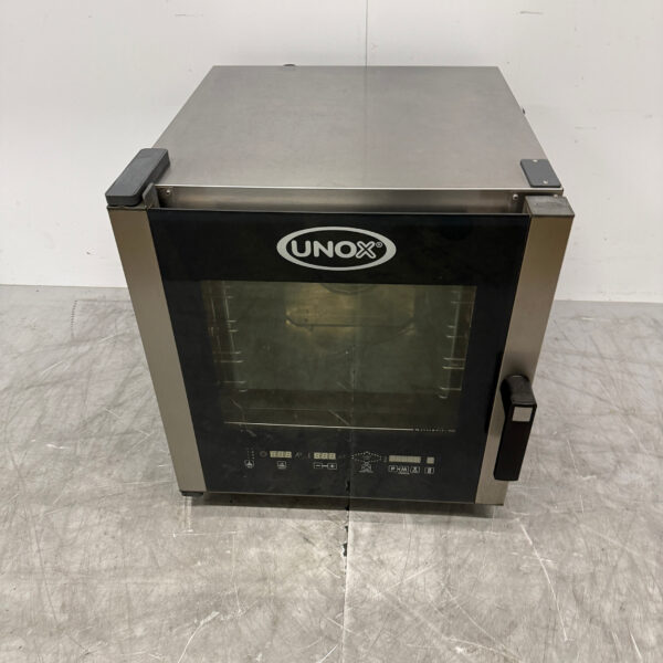 Unox Combisteamer Dampfgarer aus Edelstahl mit Feuchtigkeitszufuhr 5 x 2/3 Gastronorm 400V Horeca