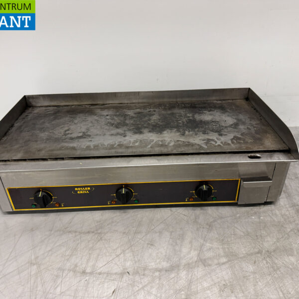 Edelstahl Roller Grill Backblech 90 cm 400V Horeca