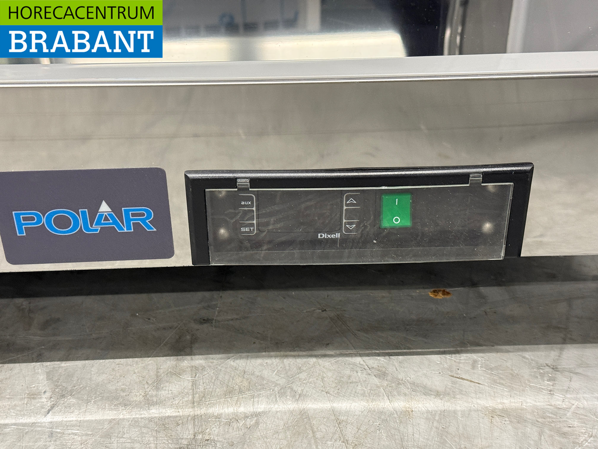 Polar Saladette Gekühlte Arbeitsplatte 2 Türen 180 cm 230V Horeca – Bild 6