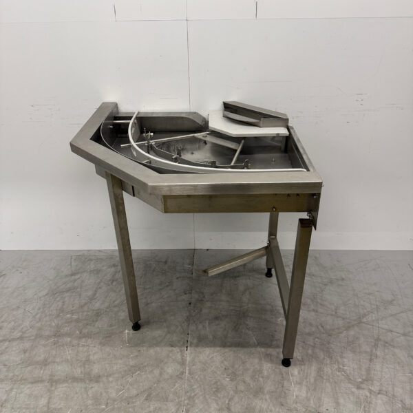 Edelstahl Abtropftisch für Geschirrspülmaschine 92,5 x 90 x 91,5 cm Horeca