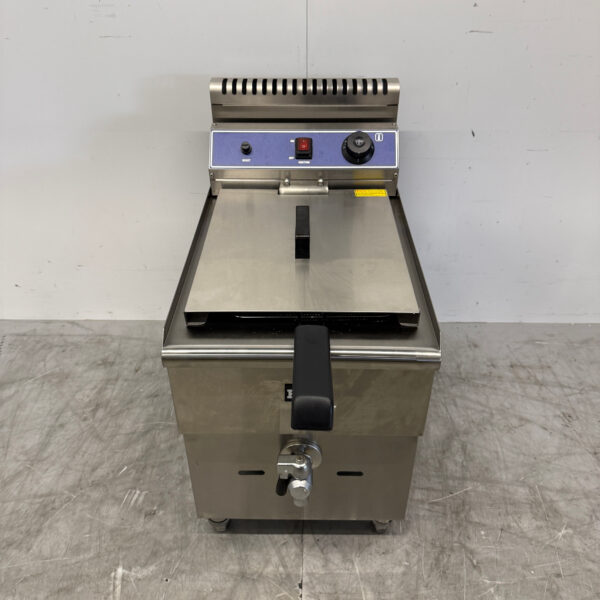 HCB Edelstahl Friteuse 14 Liter PROPAAN GAS Catering