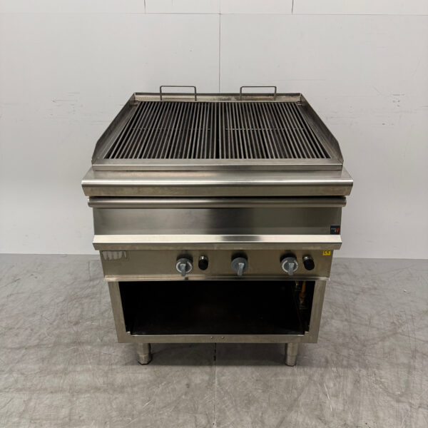 Erre2 Wassergrill aus Edelstahl 80 cm GAS Catering