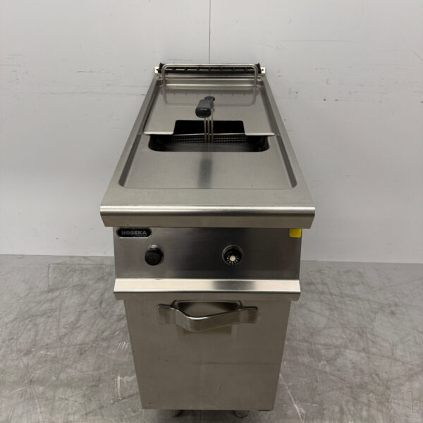Edelstahl Friteuse 12 Liter GAS Catering
