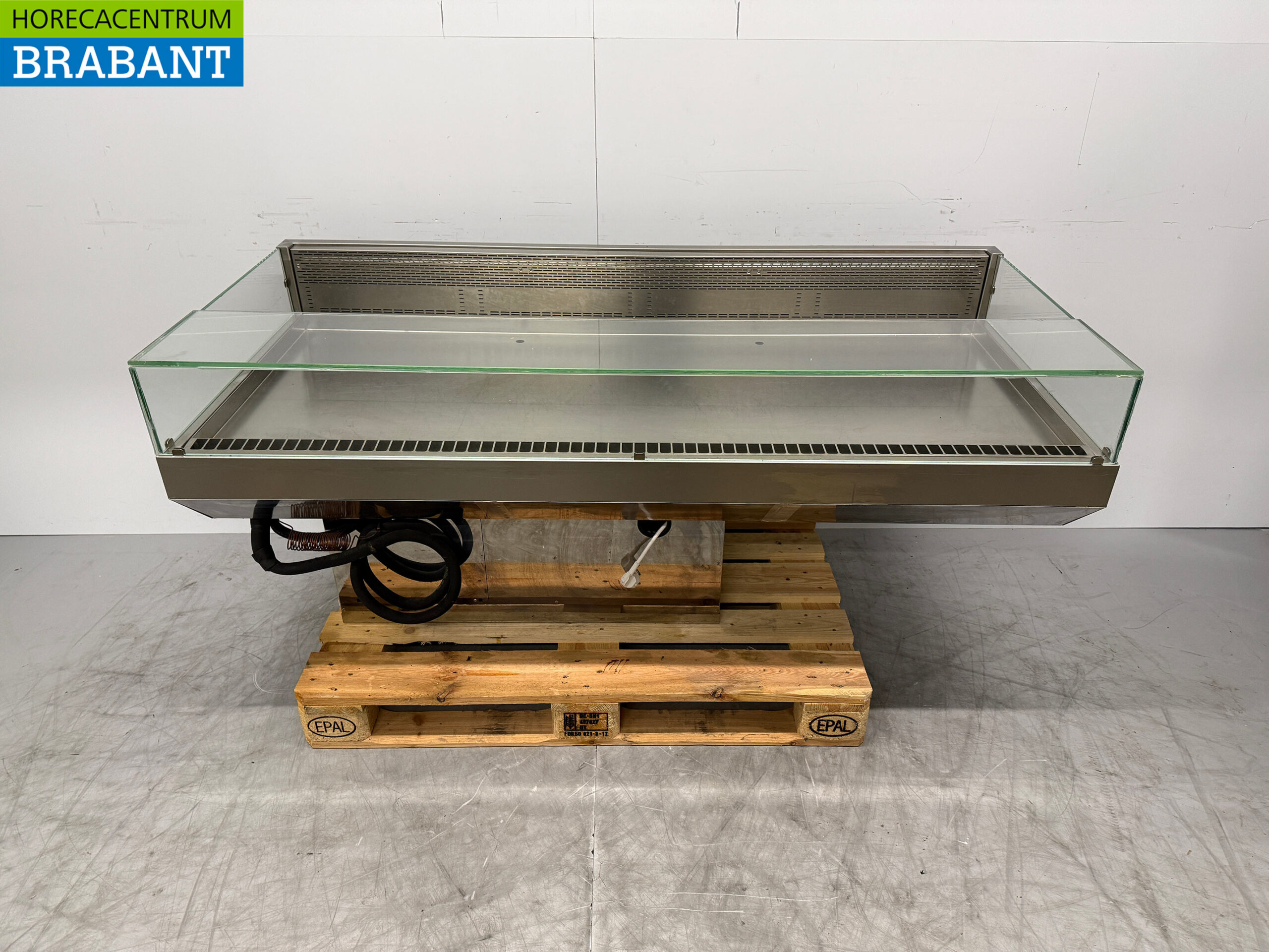 Ideal Ake Einbau-Backwarenvitrine Bäckerei-Theke 169 cm 230V Horeca