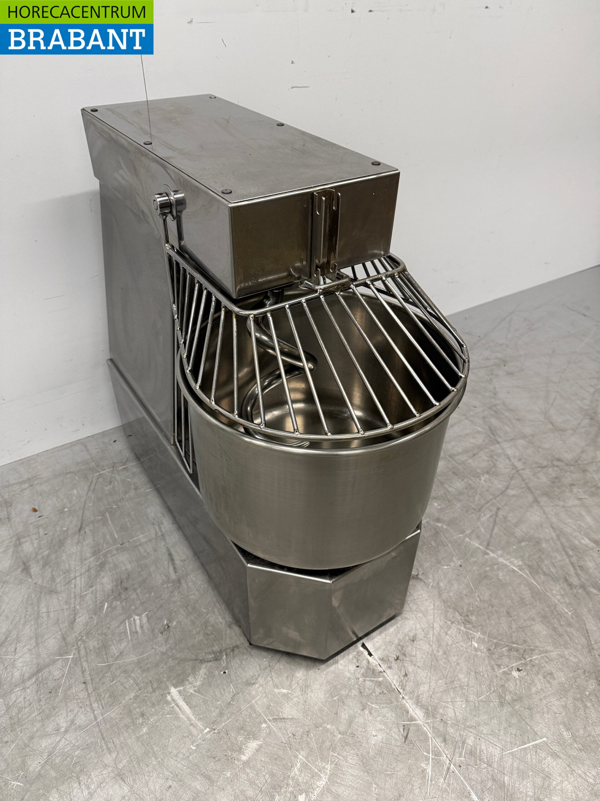 Edelstahl Cuppone Spiralkneter Teigkneter 20 Liter 400V Horeca – Bild 3