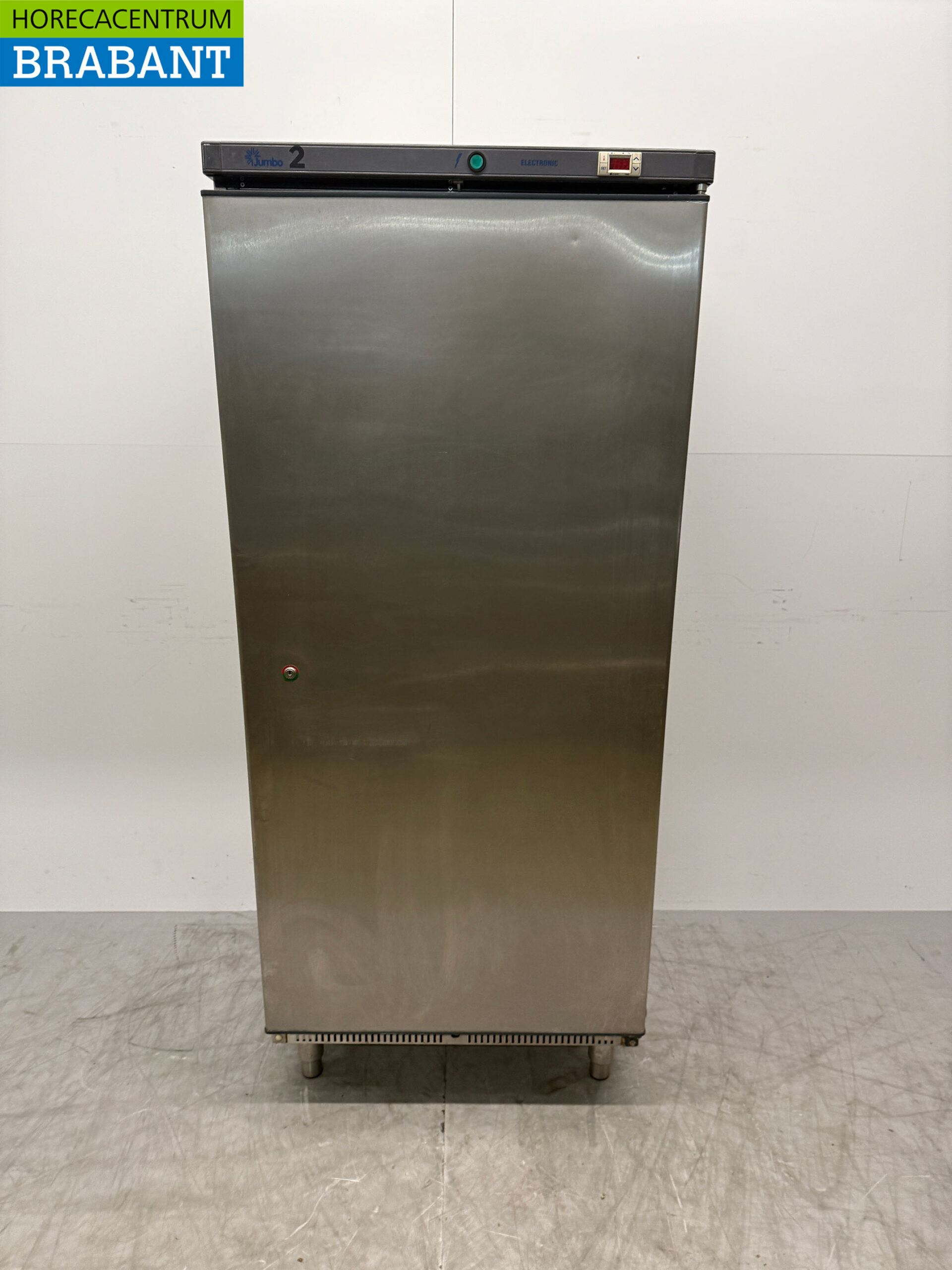 Edelstahl Jumbo-Kühlschrank 521 Liter 230V Horeca