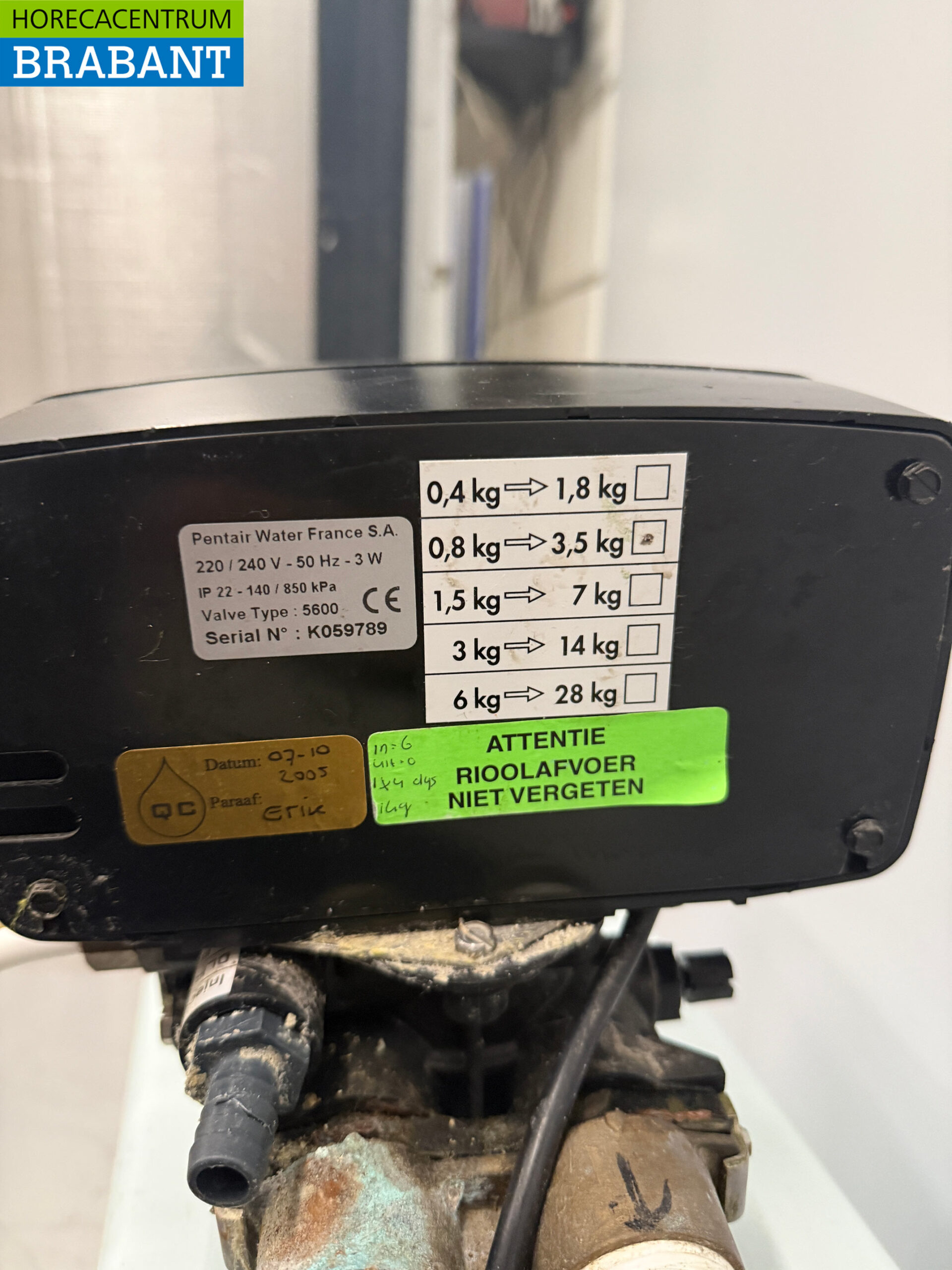 Lubron Softstar Automatischer Wasserenthärter 350 Liter pro Stunde 230V Horeca – Bild 6