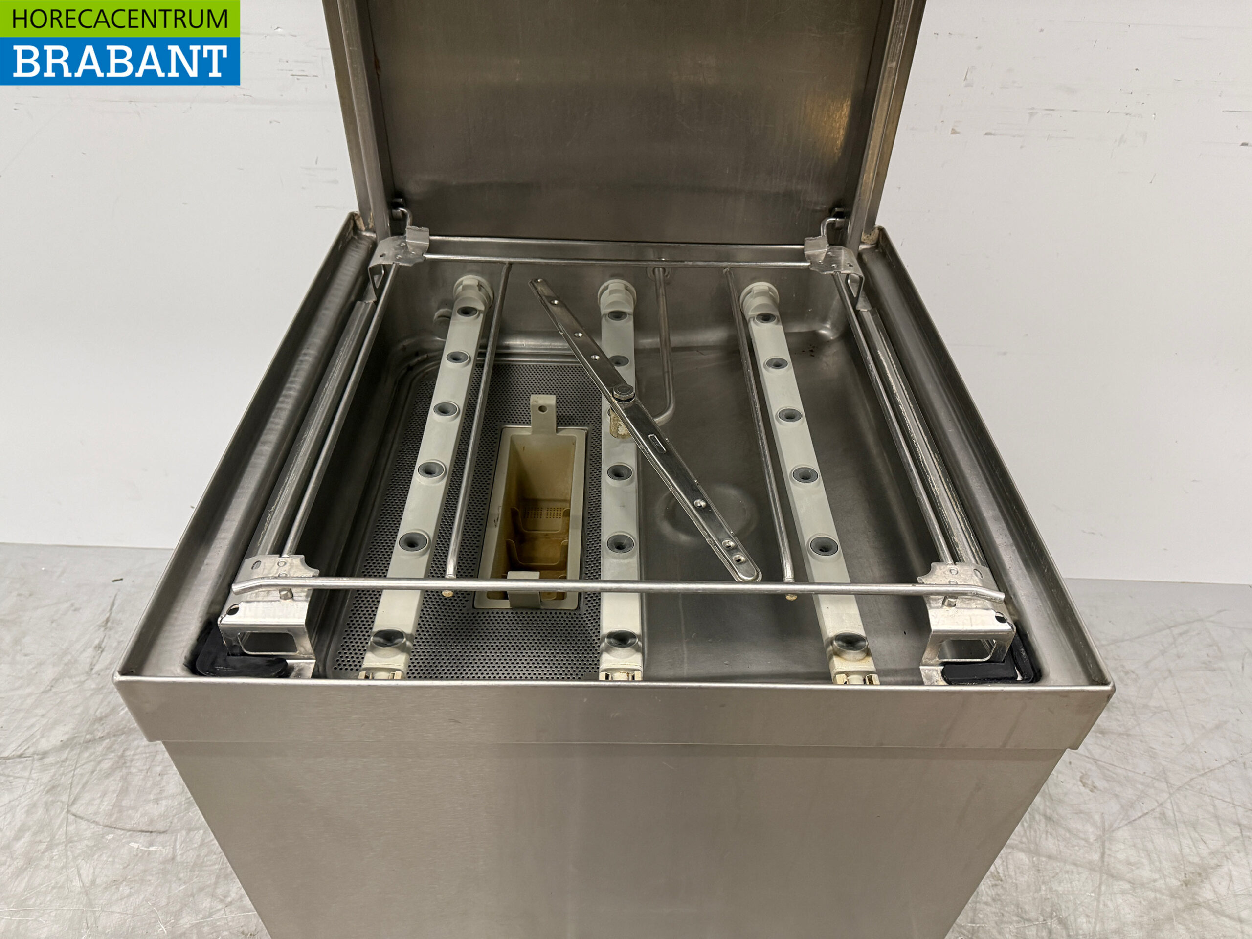 Edelstahl Winterhalter Durchschubspülmaschine mit Ablaufpumpe 400V Horeca – Bild 4