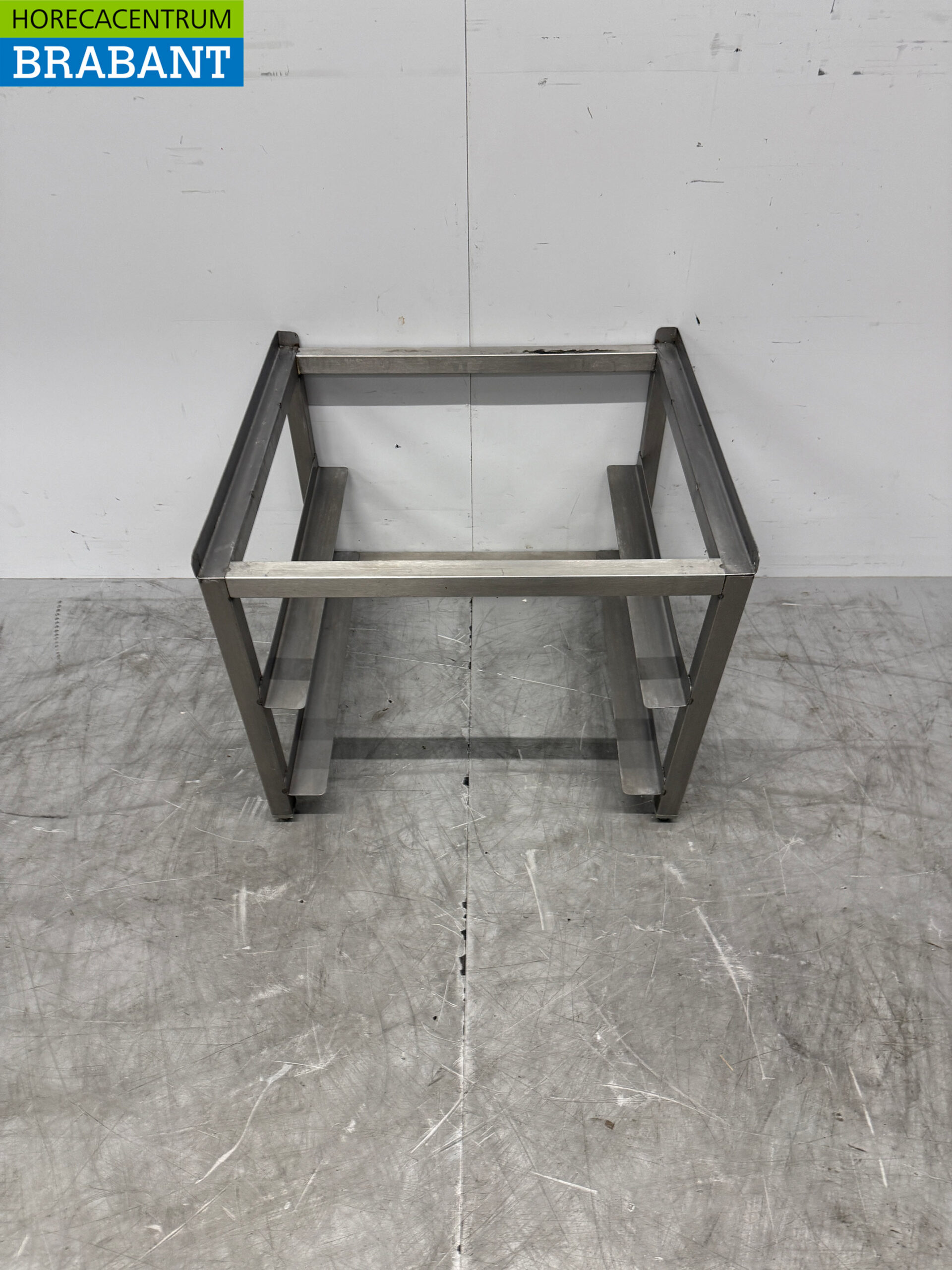 Spülmaschinensockel aus Edelstahl 60 x 55 x 46 cm Horeca