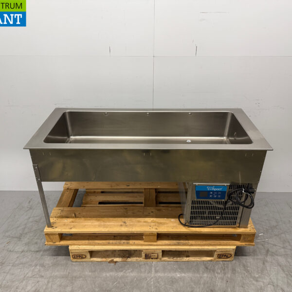 Edelstahl Cool Compact Drop in Saladiere Kühler 4 x 1/1 GN 230V Horeca